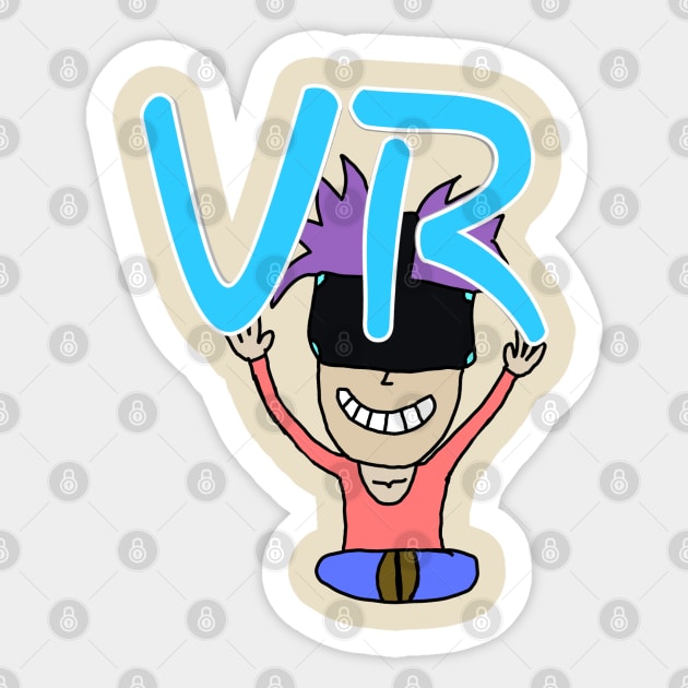 VR i love VR Sticker by FromBerlinGift